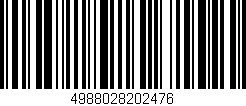 Código de barras (EAN, GTIN, SKU, ISBN): '4988028202476'