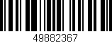 Código de barras (EAN, GTIN, SKU, ISBN): '49882367'