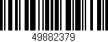 Código de barras (EAN, GTIN, SKU, ISBN): '49882379'