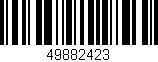 Código de barras (EAN, GTIN, SKU, ISBN): '49882423'