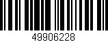 Código de barras (EAN, GTIN, SKU, ISBN): '49906228'