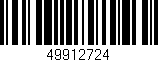 Código de barras (EAN, GTIN, SKU, ISBN): '49912724'