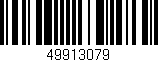 Código de barras (EAN, GTIN, SKU, ISBN): '49913079'