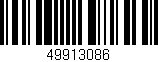 Código de barras (EAN, GTIN, SKU, ISBN): '49913086'