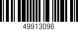 Código de barras (EAN, GTIN, SKU, ISBN): '49913096'