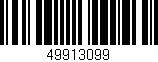 Código de barras (EAN, GTIN, SKU, ISBN): '49913099'