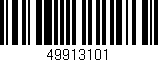 Código de barras (EAN, GTIN, SKU, ISBN): '49913101'