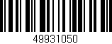 Código de barras (EAN, GTIN, SKU, ISBN): '49931050'