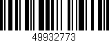Código de barras (EAN, GTIN, SKU, ISBN): '49932773'