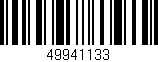 Código de barras (EAN, GTIN, SKU, ISBN): '49941133'