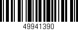 Código de barras (EAN, GTIN, SKU, ISBN): '49941390'