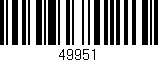 Código de barras (EAN, GTIN, SKU, ISBN): '49951'