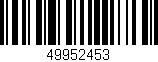 Código de barras (EAN, GTIN, SKU, ISBN): '49952453'