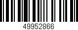 Código de barras (EAN, GTIN, SKU, ISBN): '49952866'