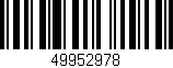 Código de barras (EAN, GTIN, SKU, ISBN): '49952978'