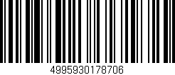Código de barras (EAN, GTIN, SKU, ISBN): '4995930178706'