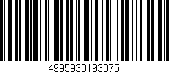Código de barras (EAN, GTIN, SKU, ISBN): '4995930193075'