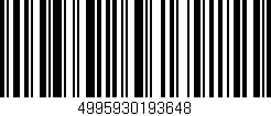 Código de barras (EAN, GTIN, SKU, ISBN): '4995930193648'