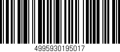 Código de barras (EAN, GTIN, SKU, ISBN): '4995930195017'