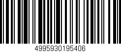 Código de barras (EAN, GTIN, SKU, ISBN): '4995930195406'