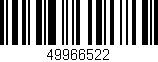 Código de barras (EAN, GTIN, SKU, ISBN): '49966522'