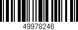 Código de barras (EAN, GTIN, SKU, ISBN): '49978246'