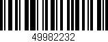 Código de barras (EAN, GTIN, SKU, ISBN): '49982232'