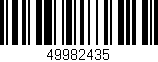 Código de barras (EAN, GTIN, SKU, ISBN): '49982435'