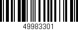 Código de barras (EAN, GTIN, SKU, ISBN): '49983301'