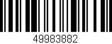 Código de barras (EAN, GTIN, SKU, ISBN): '49983882'