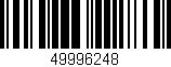 Código de barras (EAN, GTIN, SKU, ISBN): '49996248'