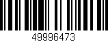 Código de barras (EAN, GTIN, SKU, ISBN): '49996473'