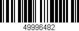 Código de barras (EAN, GTIN, SKU, ISBN): '49996482'
