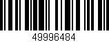 Código de barras (EAN, GTIN, SKU, ISBN): '49996484'