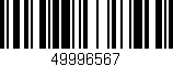 Código de barras (EAN, GTIN, SKU, ISBN): '49996567'