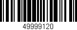 Código de barras (EAN, GTIN, SKU, ISBN): '49999120'