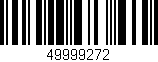 Código de barras (EAN, GTIN, SKU, ISBN): '49999272'