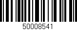 Código de barras (EAN, GTIN, SKU, ISBN): '50008541'