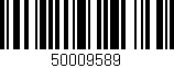 Código de barras (EAN, GTIN, SKU, ISBN): '50009589'