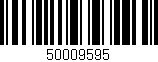 Código de barras (EAN, GTIN, SKU, ISBN): '50009595'