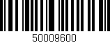 Código de barras (EAN, GTIN, SKU, ISBN): '50009600'