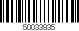 Código de barras (EAN, GTIN, SKU, ISBN): '50033935'