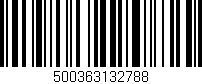 Código de barras (EAN, GTIN, SKU, ISBN): '500363132788'
