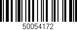 Código de barras (EAN, GTIN, SKU, ISBN): '50054172'