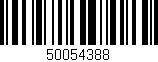 Código de barras (EAN, GTIN, SKU, ISBN): '50054388'