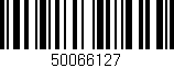 Código de barras (EAN, GTIN, SKU, ISBN): '50066127'