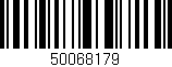 Código de barras (EAN, GTIN, SKU, ISBN): '50068179'