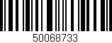 Código de barras (EAN, GTIN, SKU, ISBN): '50068733'