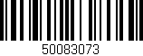 Código de barras (EAN, GTIN, SKU, ISBN): '50083073'