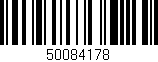 Código de barras (EAN, GTIN, SKU, ISBN): '50084178'